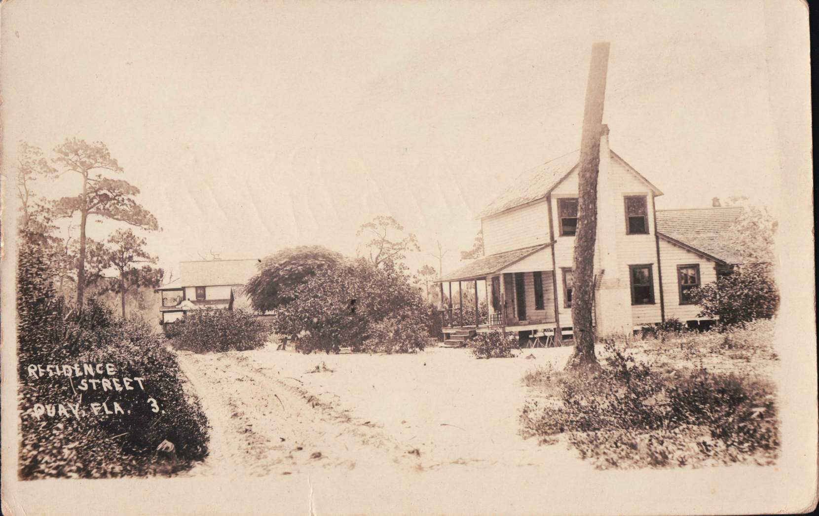 Old photo of Residence Street. Quay, Fl. 3