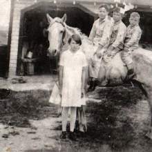 0133 Eunice, Perry, Gene, Ralph -- J.J.P. & Ruth Hamilton's children